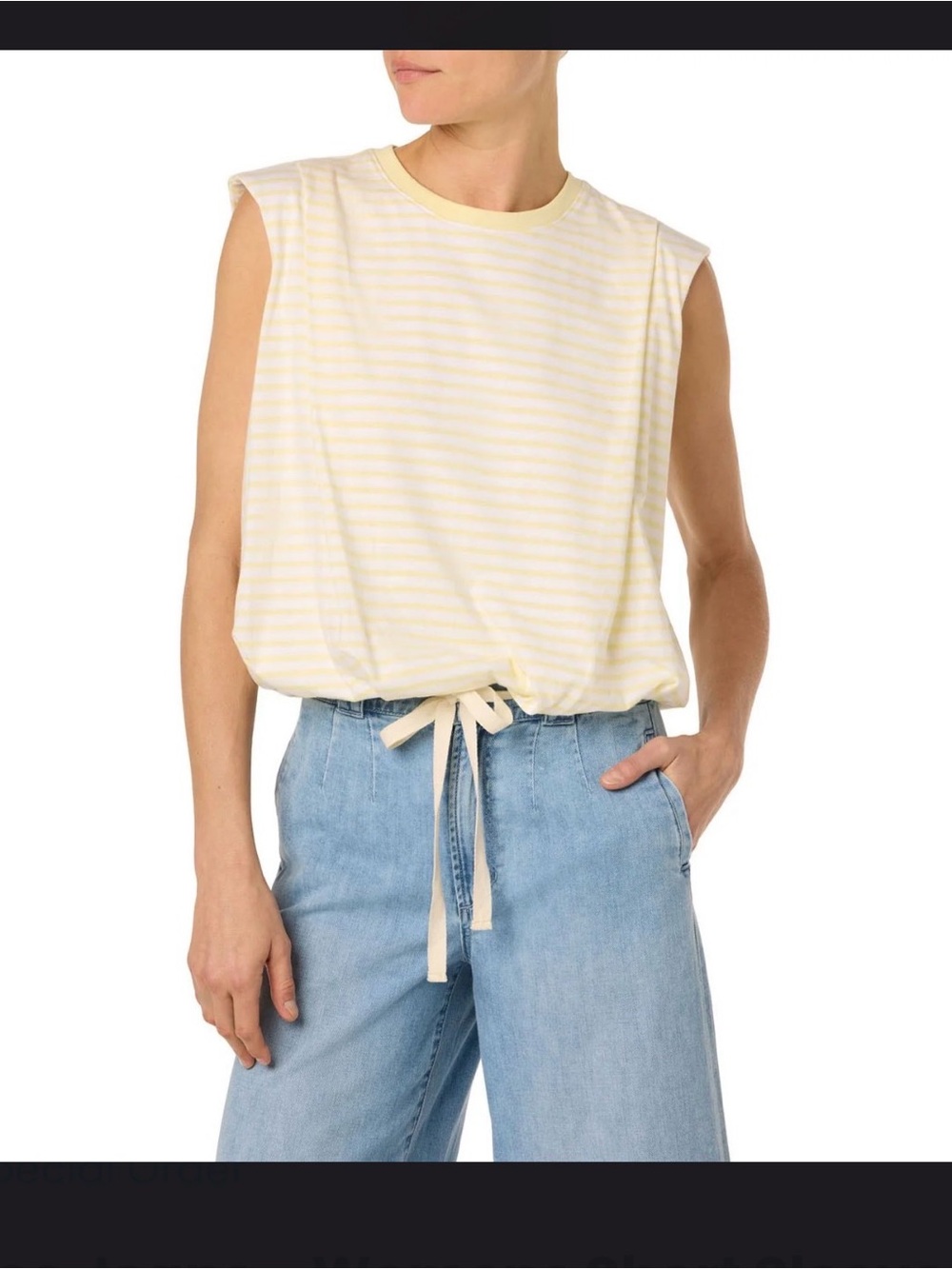 Joe Jeans - Womens Short Sleeve Knit Tank Top Size Large